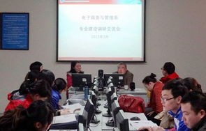 电子商务专业学生会议